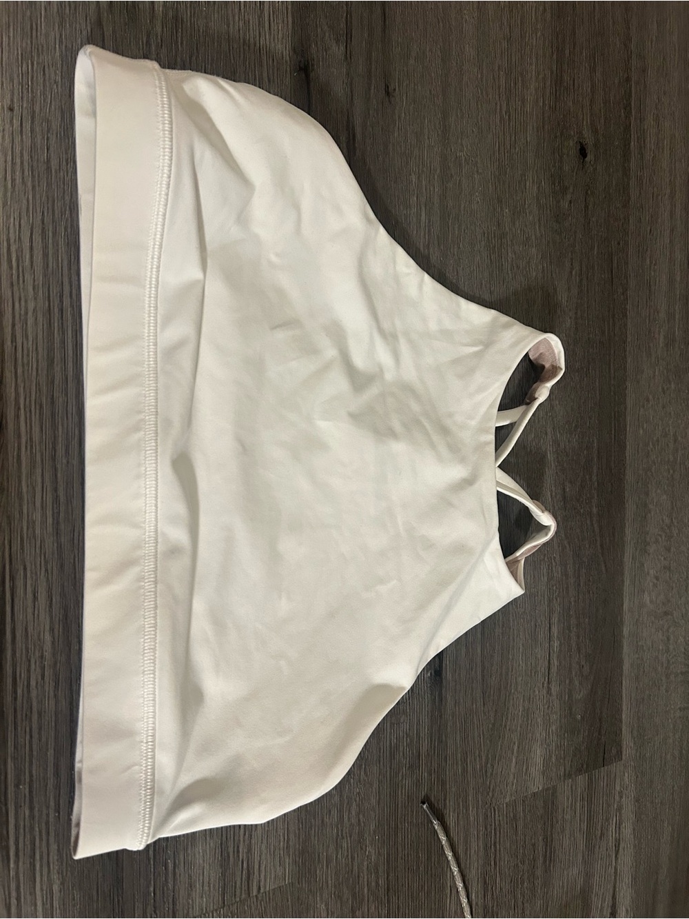 lululemon athletica White High-Neck Crop Camisole